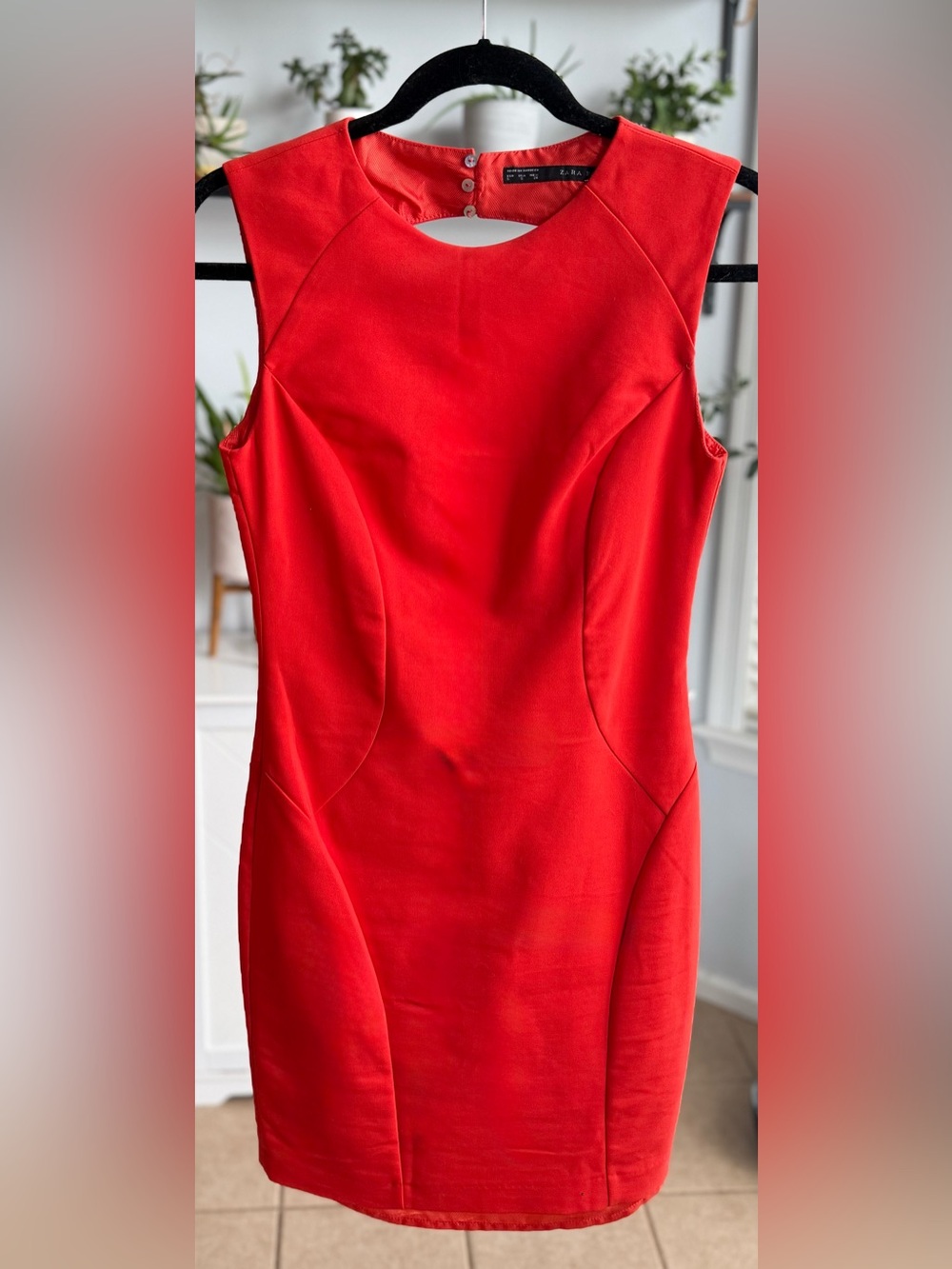 Zara Red Dress, Business Casual